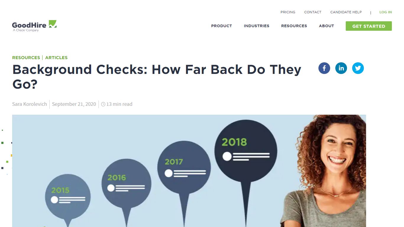 How Far Back Do Background Checks Go? | GoodHire