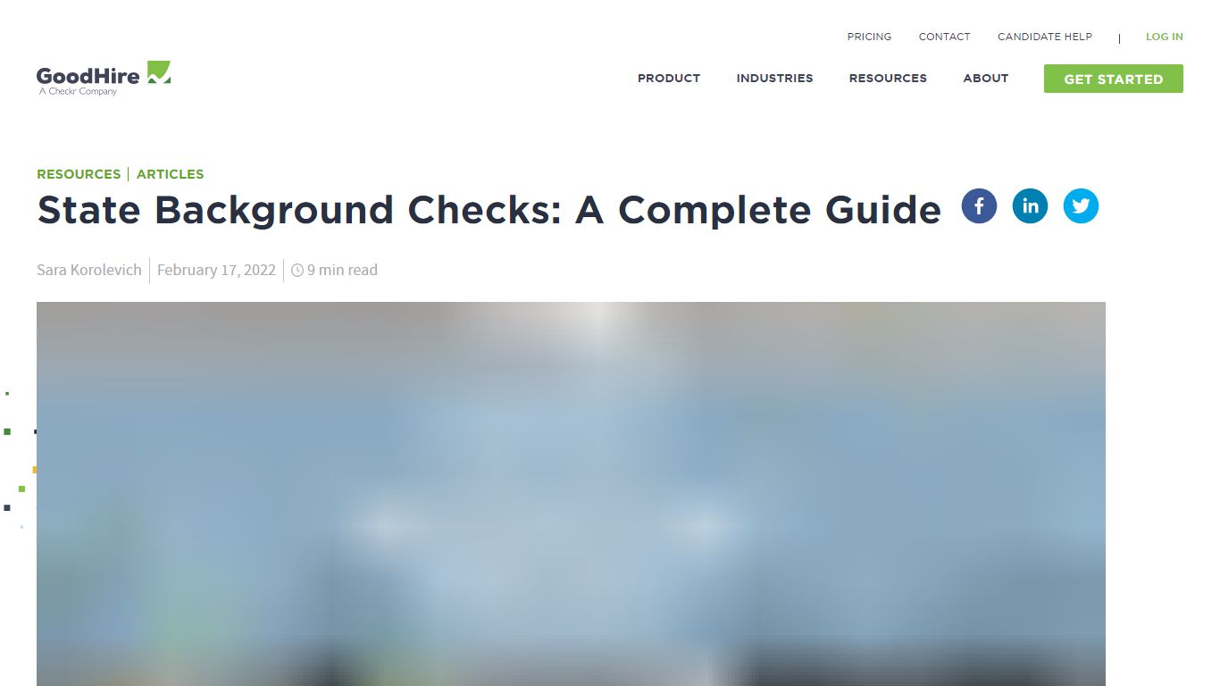 State Background Checks | GoodHire